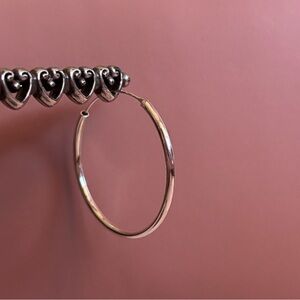 Silpada SINGLE Sterling Silver Hoop Replacement Earring